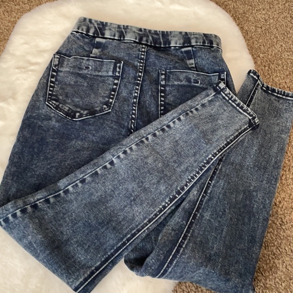 Super High Rise Jeggings Size M 7-9 - Picture 3 of 5